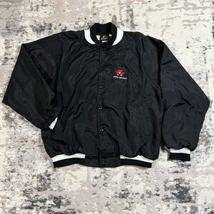 MASSEY FERGUSON Nylon Jacket Sz XL Farming Tractor K Products Made In USA